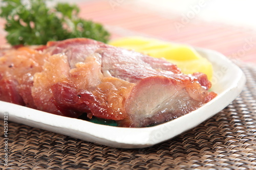 roasted pork