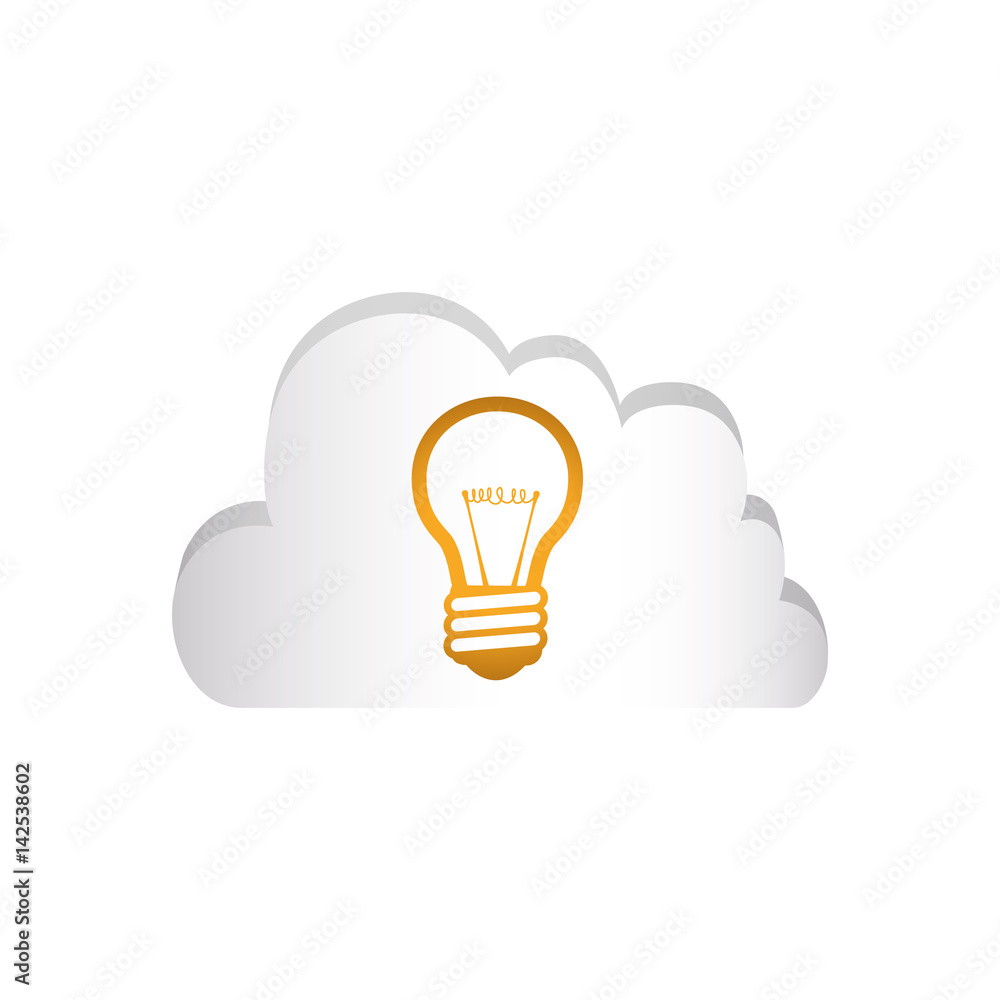 Bulb electric energy icon vector ilustration graphic design Bulb electric energy icon vector ilustration graphic design