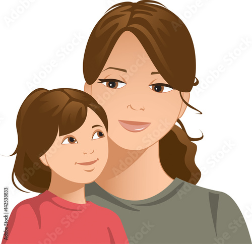 Mother and daughter