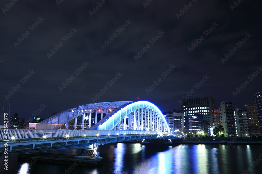 Obraz premium Tokyo night view