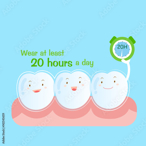 cute cartoon tooth