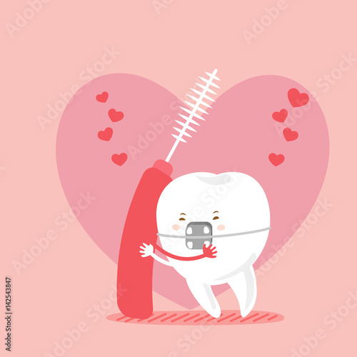 teeth and interdental brushes