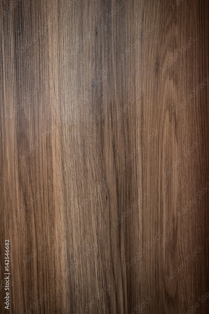 Naklejka premium Brown wood plank wall texture background