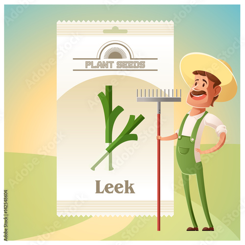 Pack of Leek seeds icon