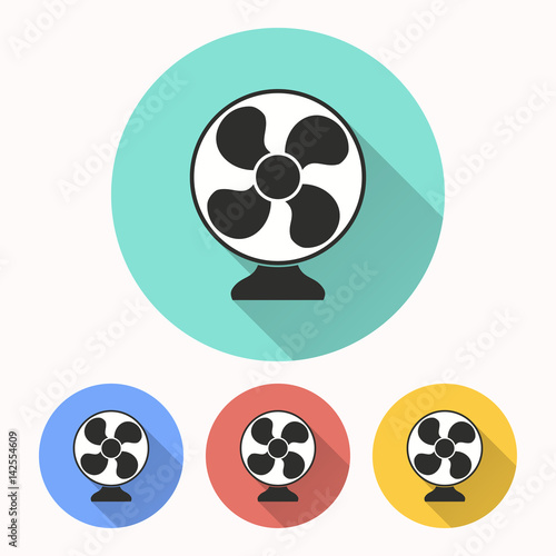 Fan - vector icon.