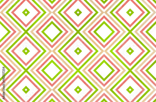 Wallpaper Mural Watercolor geometrical pattern. Torontodigital.ca