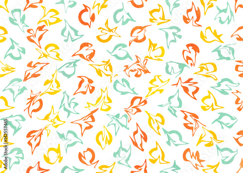 Watercolor abstract pattern.