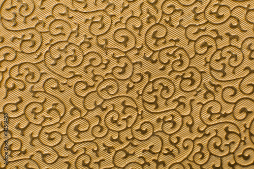 Brown leather texture print as background.