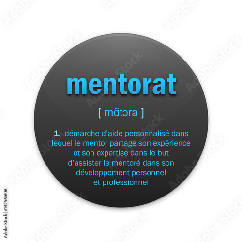 Icône MENTORAT avec définition