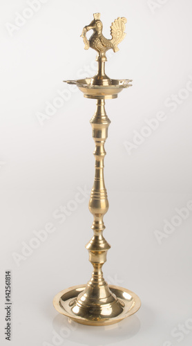 Wallpaper Mural oil lamp or metal lamp on background. Torontodigital.ca