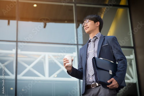 Wallpaper Mural outdoor portrait of middle aged senior business man Torontodigital.ca
