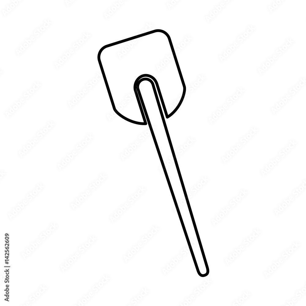 shovel silhouette isolated icon vector illustration design shovel silhouette isolated icon vector illustration design