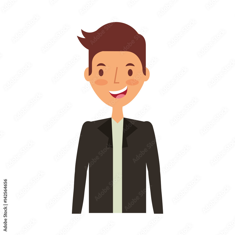 businessman avatar character icon vector illustration design businessman avatar character icon vector illustration design