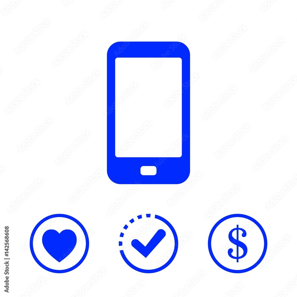 phone icon stock vector illustration flat design phone icon stock vector illustration flat design