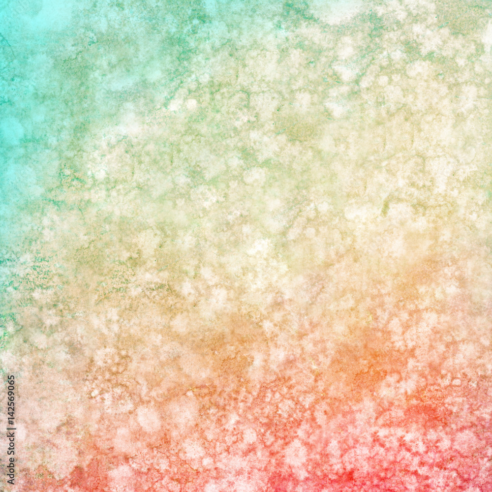 Fototapeta premium Rainbow watercolor texture