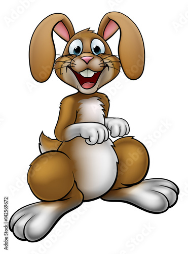 Easter Bunny Rabbit Cartoon Character photo