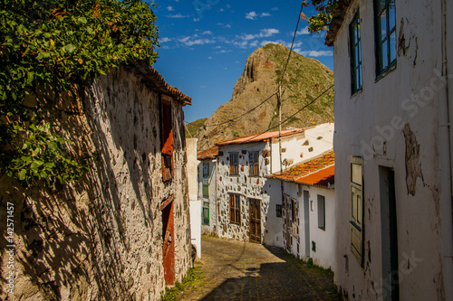 Taganana village in the Anaga Rural Park, Tenerife island photo