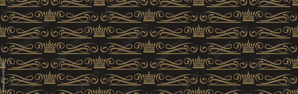 Fototapeta premium Seamless Art Deco Pattern. Art deco design 