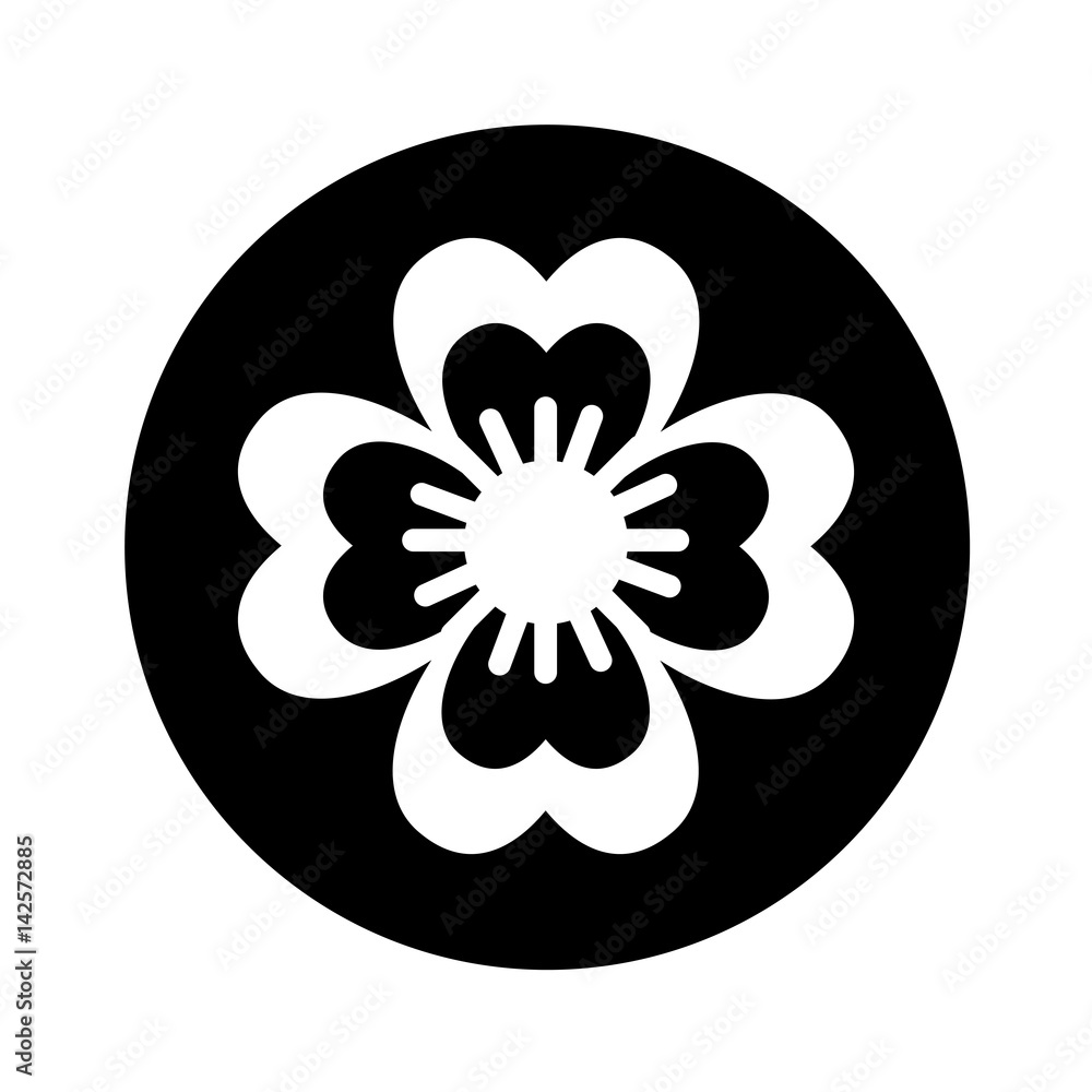 cute flower isolated icon vector illustration design cute flower isolated icon vector illustration design