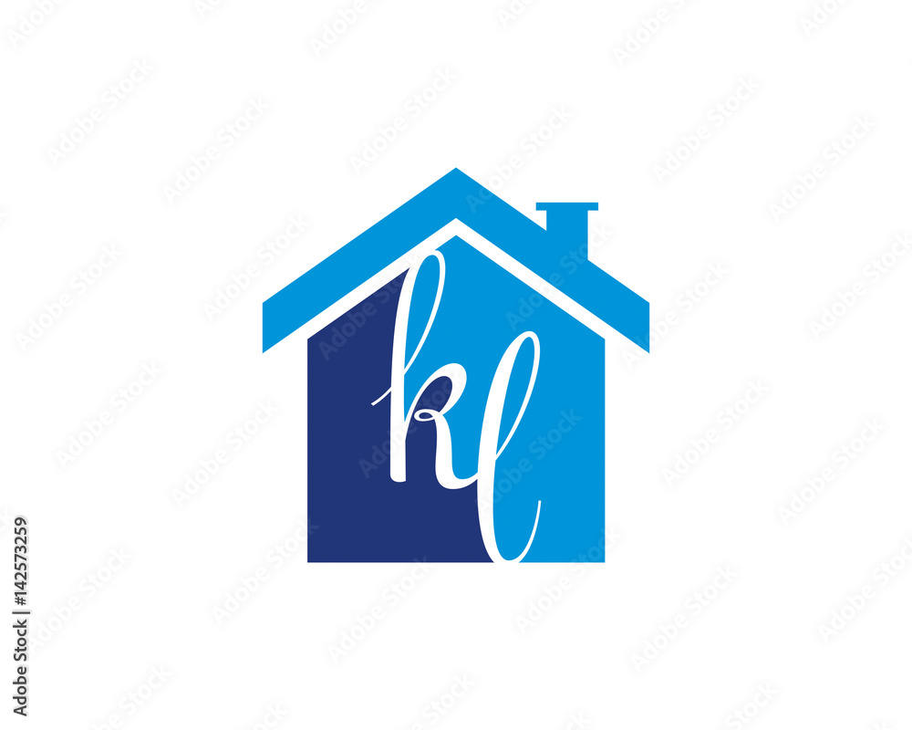 KL Letter And House Logo V.1 KL Letter And House Logo V.1