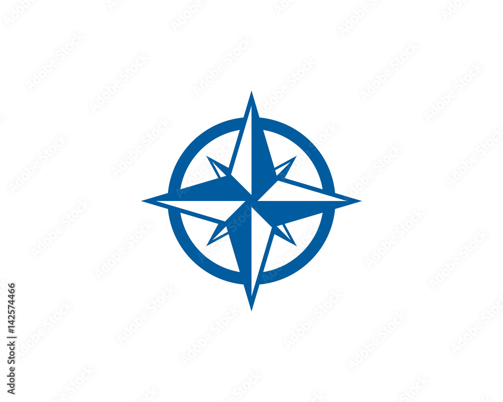 Compass Icon Logo Design Element Compass Icon Logo Design Element