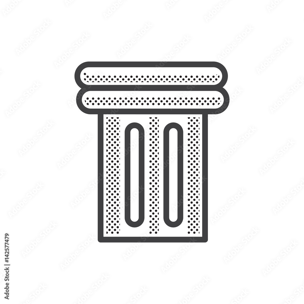Ancient columns icon Ancient columns icon