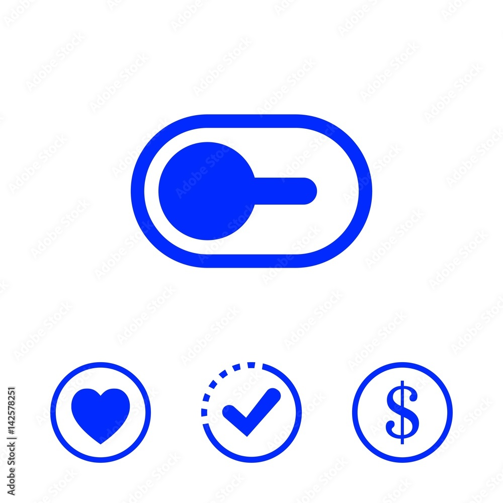 switch icon stock vector illustration flat design switch icon stock vector illustration flat design