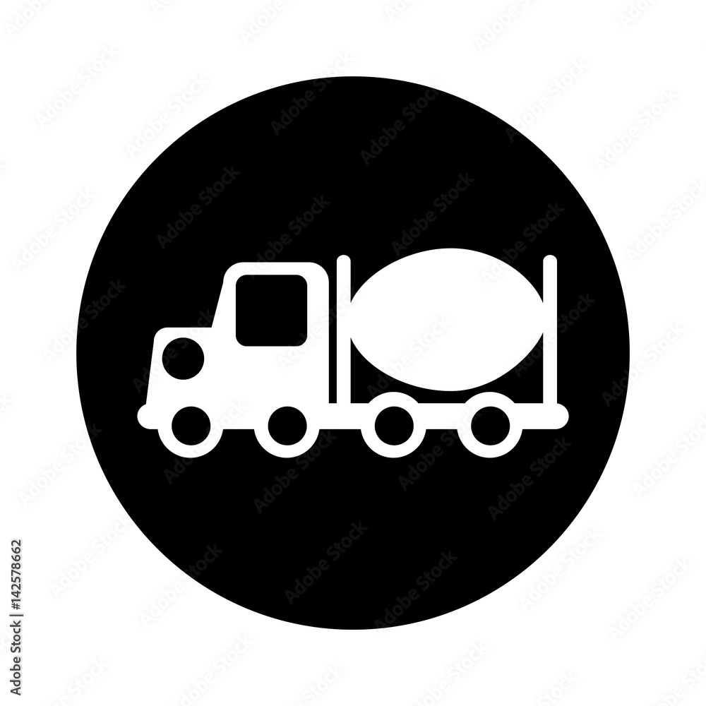 truck vehicle isolated icon vector illustration design truck vehicle isolated icon vector illustration design