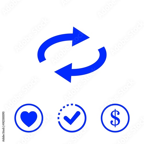 arrow icon stock vector illustration flat design Free Download arrow icon stock vector illustration flat design - GFXLoad