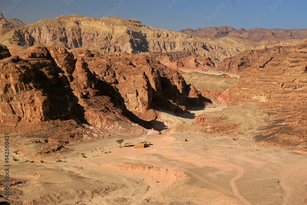 Fototapeta premium Coloured Canyon, Nuweiba, Egypt