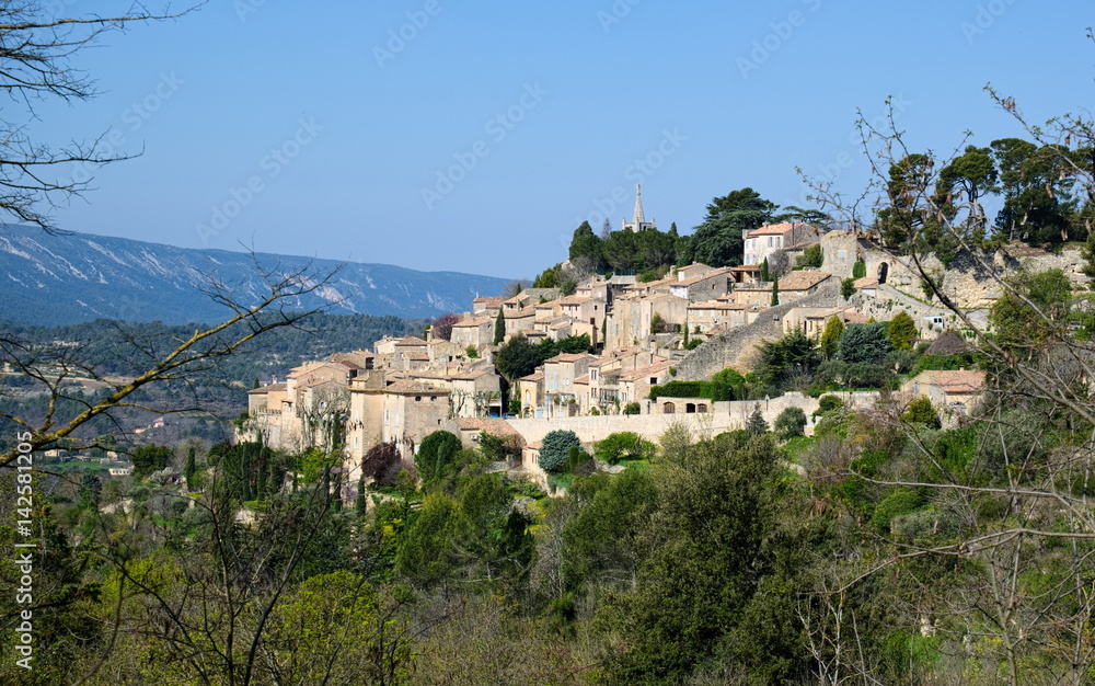 Bonnieux. Village en Provence. France. Luberon.