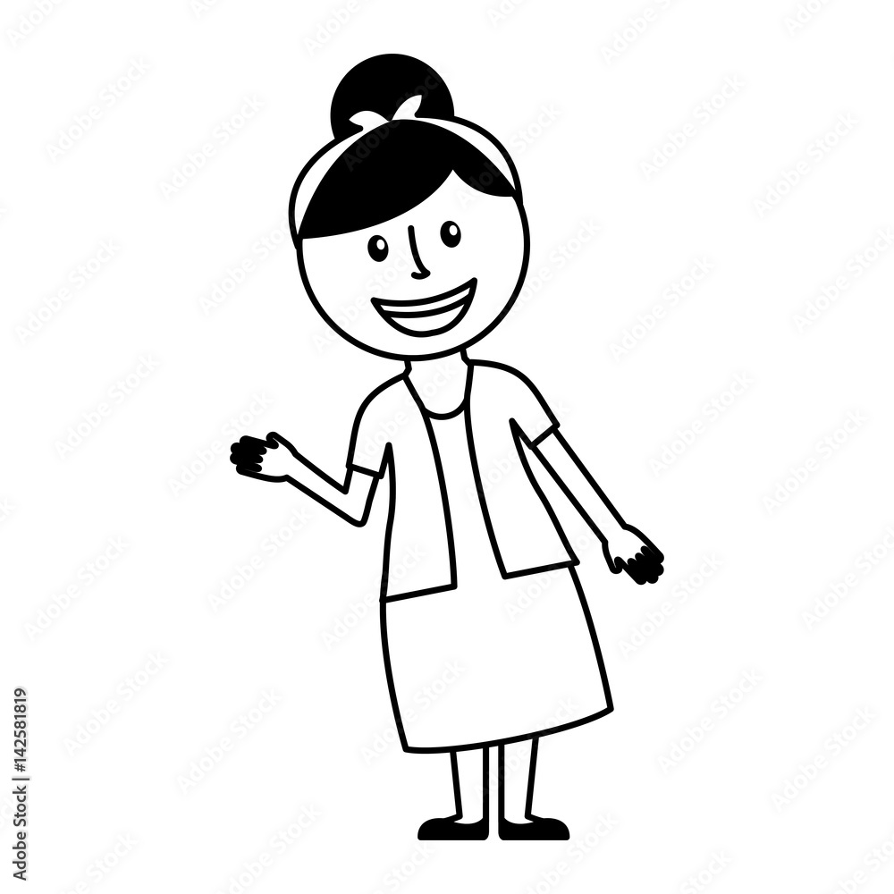 woman avatar character icon vector illustration design woman avatar character icon vector illustration design
