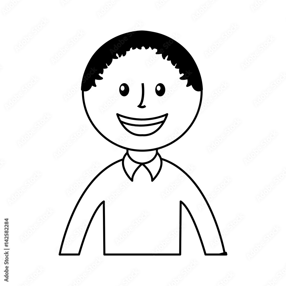 man avatar character icon vector illustration design man avatar character icon vector illustration design