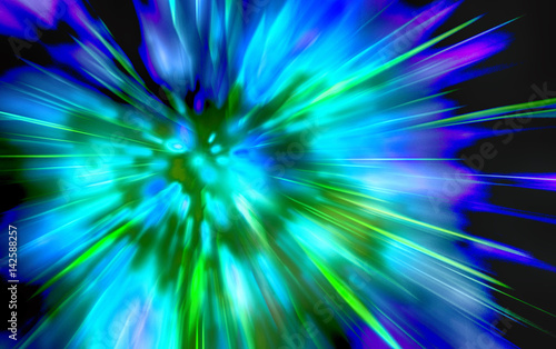 abstract explosion background © jonnysek