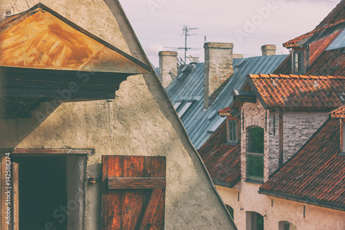 The roofs of the old city photo