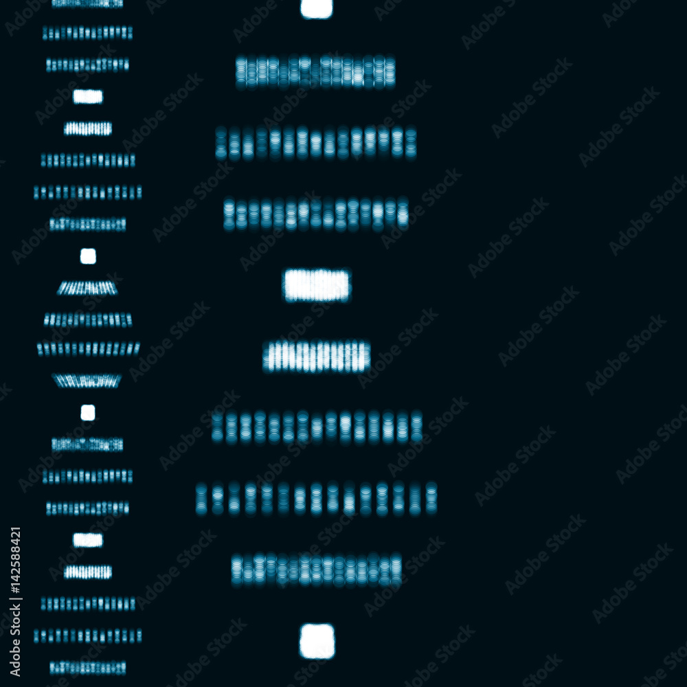 Fototapeta premium Futuristic abstract dna