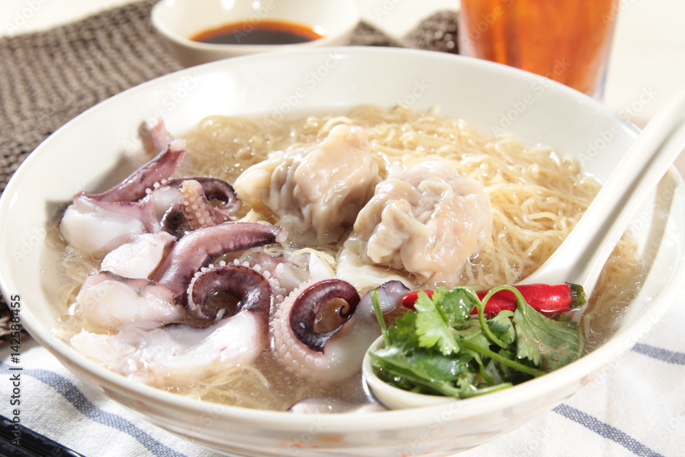 noodles in soup with meat noodles in soup with meat