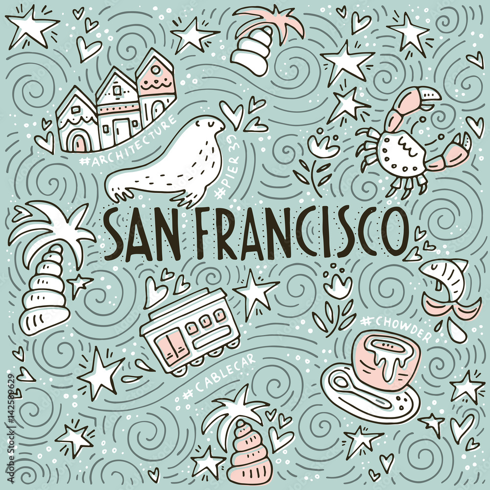 Symbols of San Fransisco