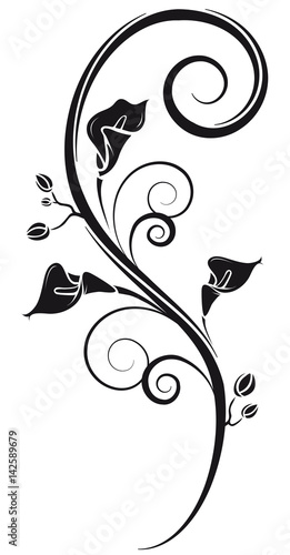 stationery Lily letterhead Wall tattoo