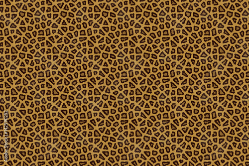Leopard Skin Fur Pattern