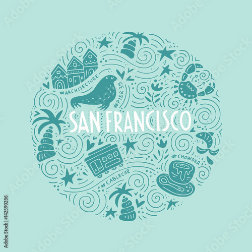 San Fransisco Illustration