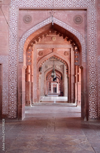 Jama Masjid Mosque in Fatehpur Sikri complex  Uttar Pradesh  India