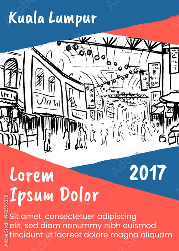 sketch of Chinatown 