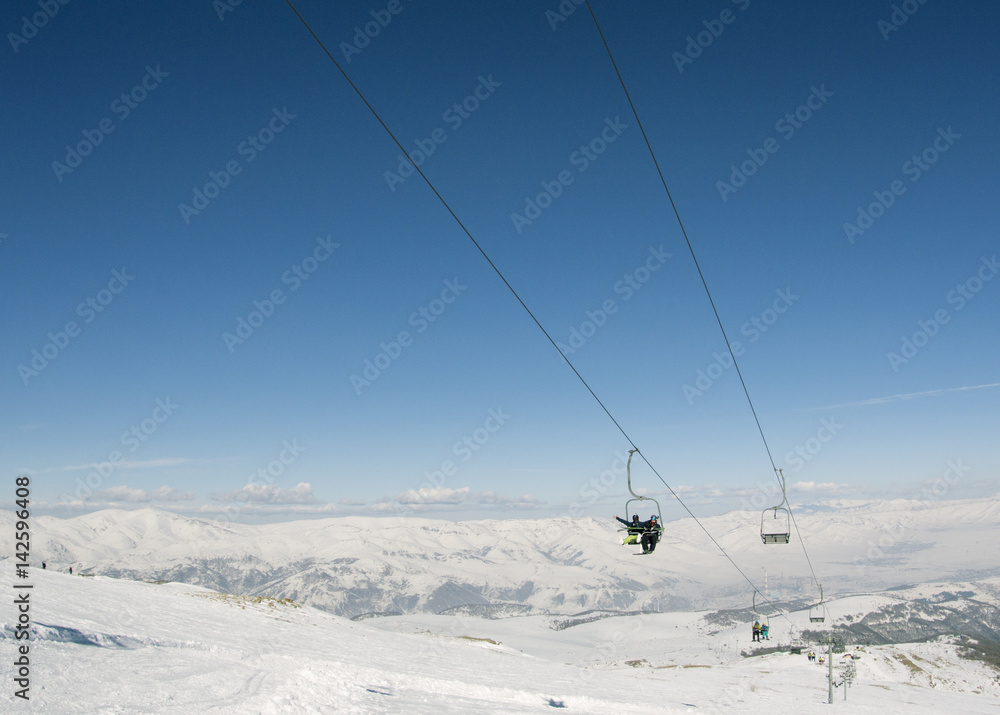 Snowy mountains, activity,  alpine,  alps,  beautiful,  blue,  cold,  europe