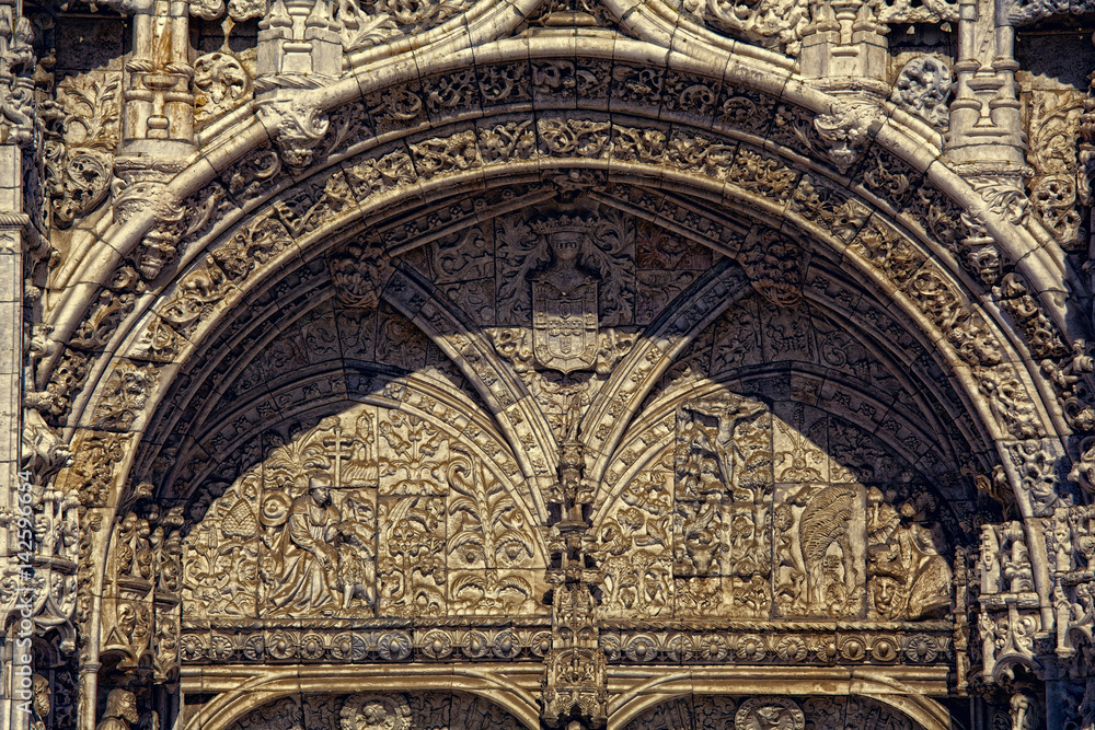 Lisbon - detail Jeronimos Monastery