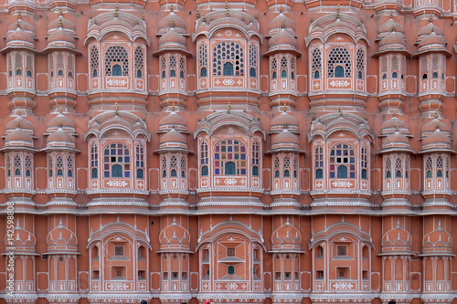 Hawa Mahal, Winds Palace in Jaipur, Rajasthan, India. Jaipur is the capital and the largest city of Rajasthan 