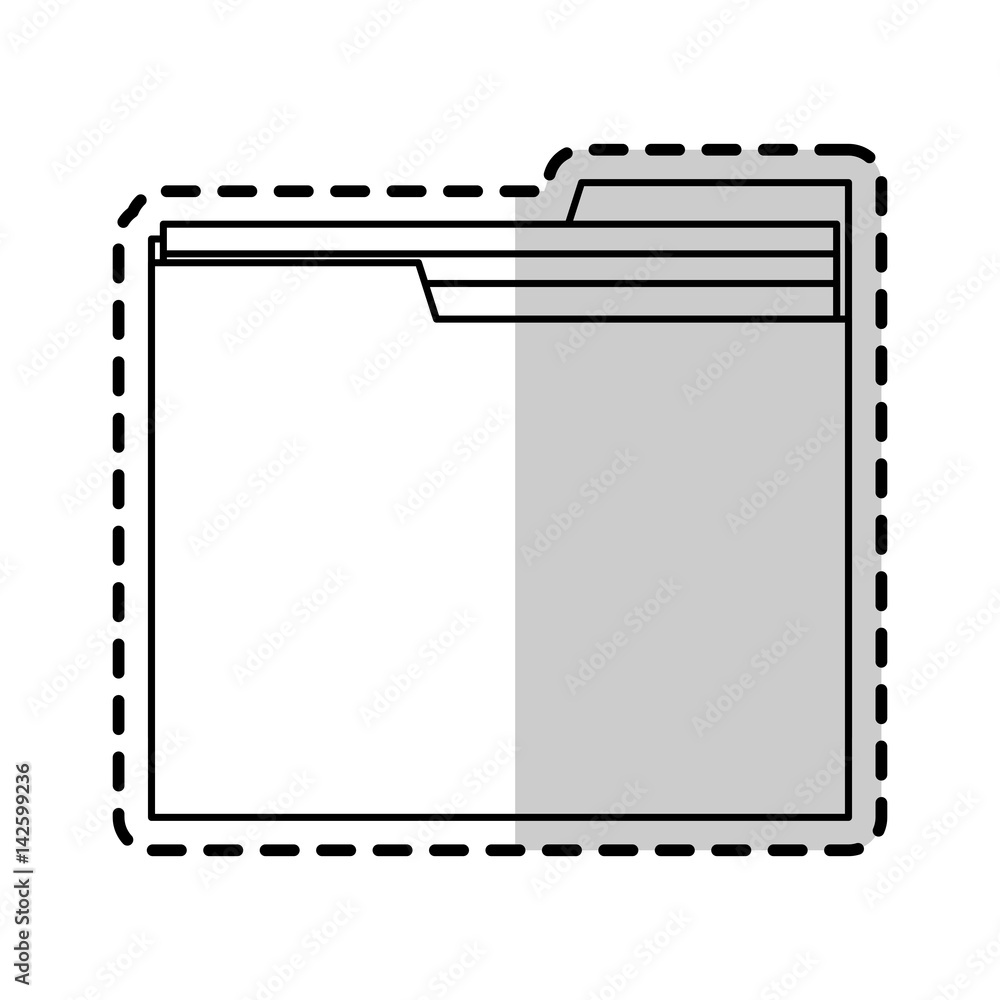 file folder icon image vector illustration design file folder icon image vector illustration design