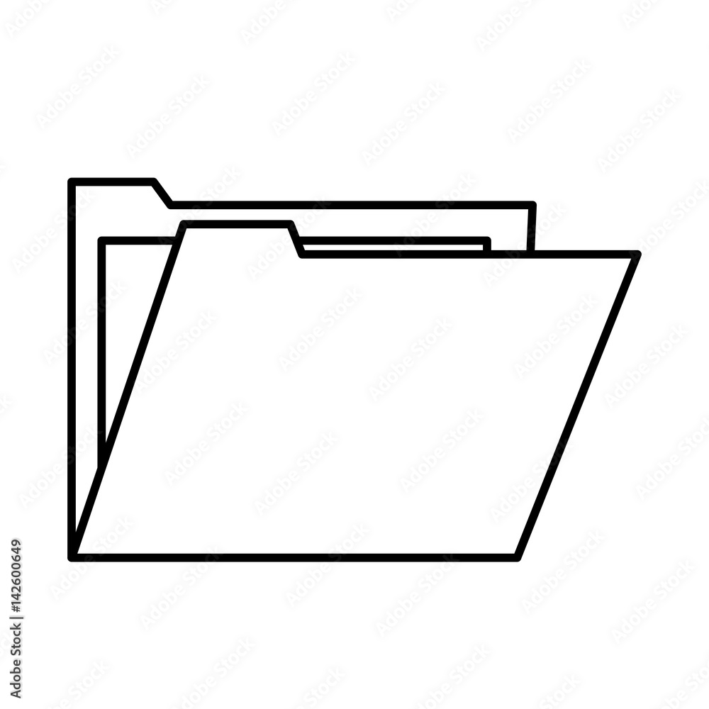 file folder icon image vector illustration design file folder icon image vector illustration design