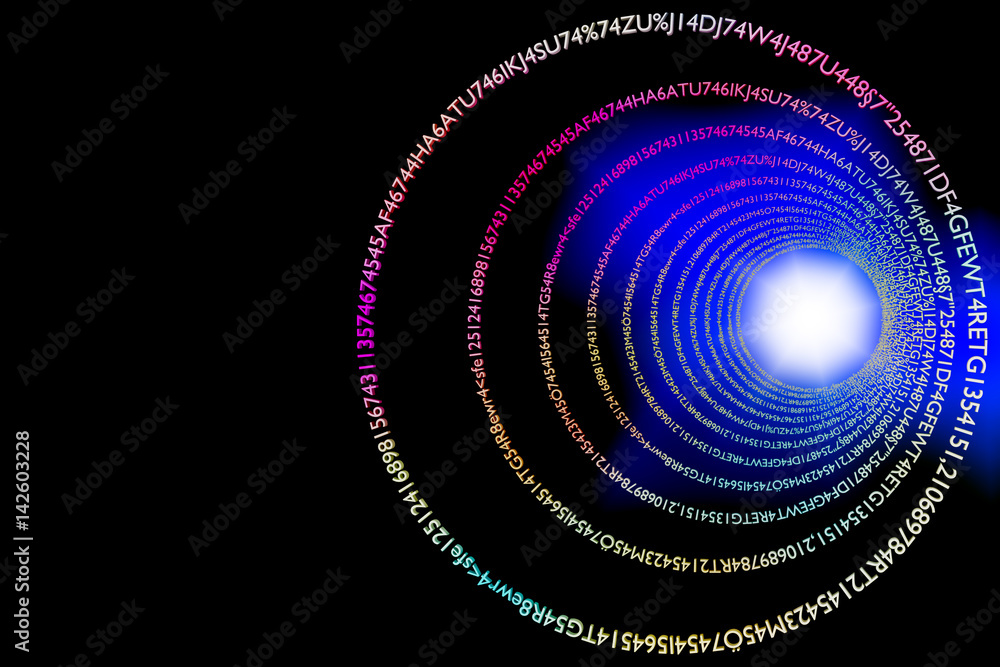 Abstract background with spiral, 3d illustration Abstract background with spiral, 3d illustration