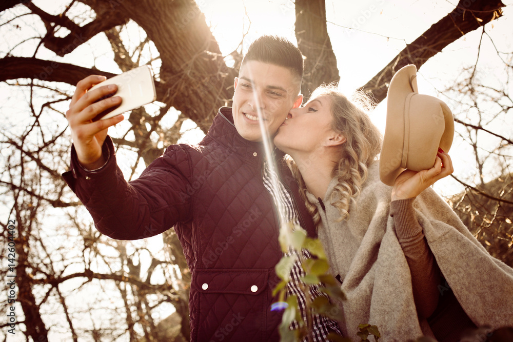 Fototapeta premium People using technology.